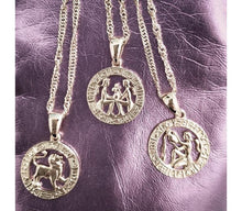 Load image into Gallery viewer, Clair Zodiac Necklace - Mirage Shimmer