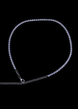 Load image into Gallery viewer, Dainty initial & tennis chain - Mirage Shimmer