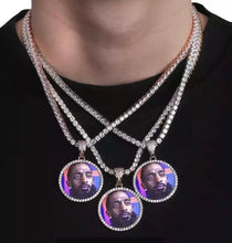 Load image into Gallery viewer, Photo pendant chain