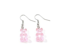 Load image into Gallery viewer, Gummy Bear 2 piece set (Multicolored necklace & earrings) - Mirage Shimmer
