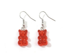 Load image into Gallery viewer, Gummy Bear 2 piece set (Multicolored necklace & earrings) - Mirage Shimmer