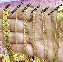 Load image into Gallery viewer, Mirror plated name necklace