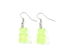 Load image into Gallery viewer, Gummy Bear 2 piece set (Multicolored necklace & earrings) - Mirage Shimmer