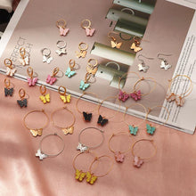 Load image into Gallery viewer, Butterfly Earrings - Mirage Shimmer