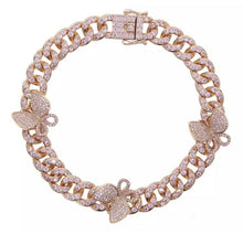 Load image into Gallery viewer, 10 mm CZ Rotate butterfly Bracelet - Mirage Shimmer
