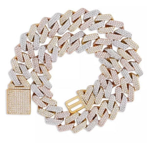 Deluxe Cuban Link Necklace (20mm) - Mirage Shimmer