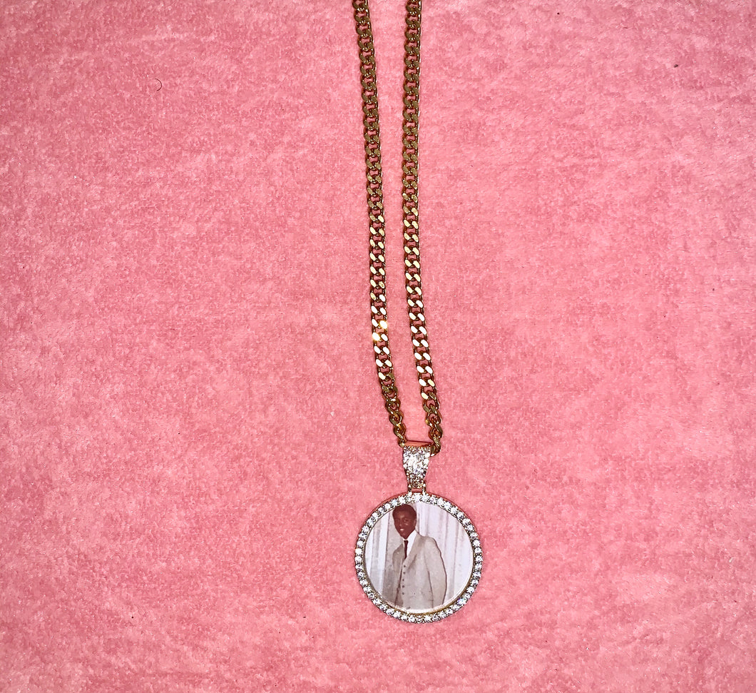 Photo Pendant Chain