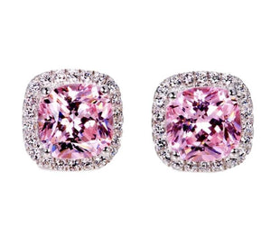 Pink princess studs - Mirage Shimmer