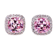 Pink princess studs - Mirage Shimmer