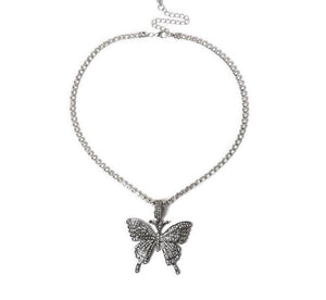 Butterfly Dainty pendant necklace