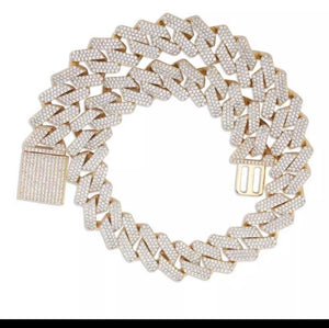 Deluxe Cuban Link Necklace (20mm) - Mirage Shimmer