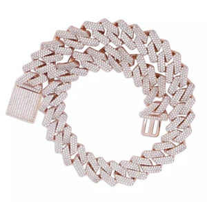 Deluxe Cuban Link Necklace (20mm) - Mirage Shimmer