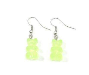 Gummy Bear 2 piece set  (Multicolored necklace & earrings) - Mirage Shimmer