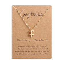 Load image into Gallery viewer, Zodiac Sign Pendant Necklace
