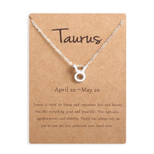 Load image into Gallery viewer, Zodiac Sign Pendant Necklace
