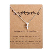 Load image into Gallery viewer, Zodiac Sign Pendant Necklace
