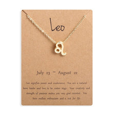 Load image into Gallery viewer, Zodiac Sign Pendant Necklace
