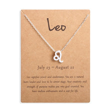 Load image into Gallery viewer, Zodiac Sign Pendant Necklace
