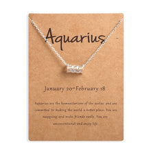 Load image into Gallery viewer, Zodiac Sign Pendant Necklace
