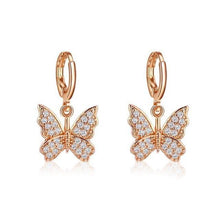 Load image into Gallery viewer, Butterfly  Earrings - Mirage Shimmer
