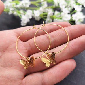 Butterfly  Earrings - Mirage Shimmer