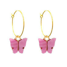 Load image into Gallery viewer, Butterfly  Earrings - Mirage Shimmer
