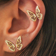 Load image into Gallery viewer, Butterfly  Earrings - Mirage Shimmer
