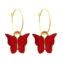 Load image into Gallery viewer, Butterfly  Earrings - Mirage Shimmer
