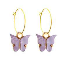 Load image into Gallery viewer, Butterfly  Earrings - Mirage Shimmer
