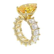 Load image into Gallery viewer, Princess cut CZ rings
