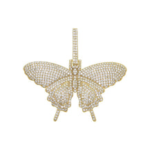 Load image into Gallery viewer, Paved Butterfly CZ Necklace
