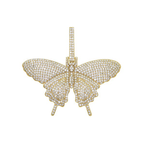 Paved Butterfly CZ Necklace