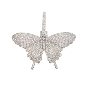 Paved Butterfly CZ Necklace