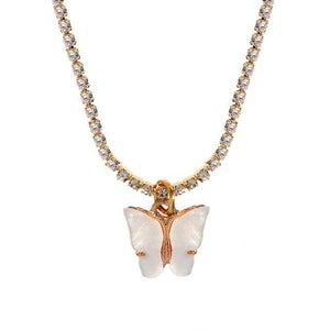 Butterfly necklace - Mirage Shimmer