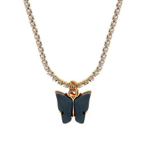 Butterfly necklace - Mirage Shimmer