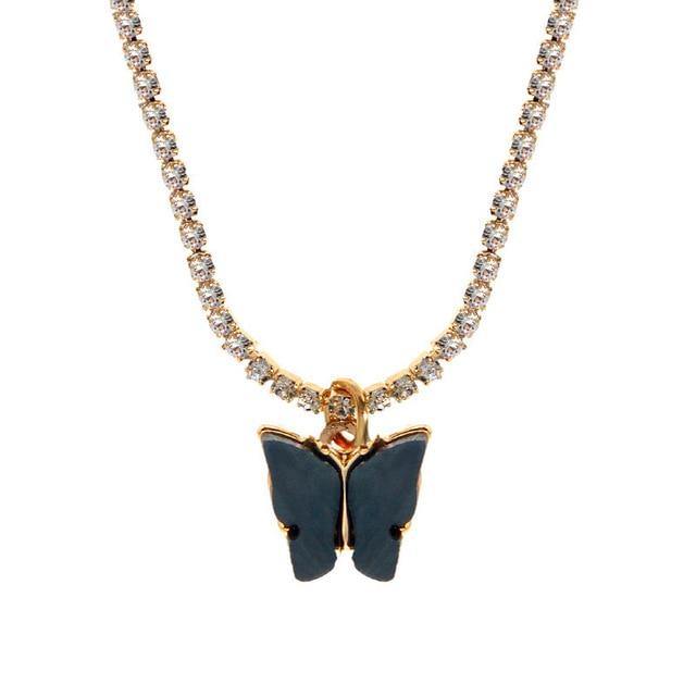 Butterfly necklace - Mirage Shimmer