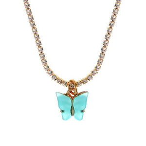 Butterfly necklace - Mirage Shimmer