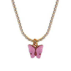 Butterfly necklace - Mirage Shimmer