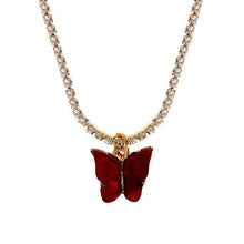 Load image into Gallery viewer, Butterfly necklace - Mirage Shimmer
