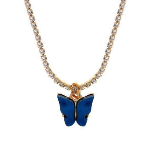 Butterfly necklace - Mirage Shimmer