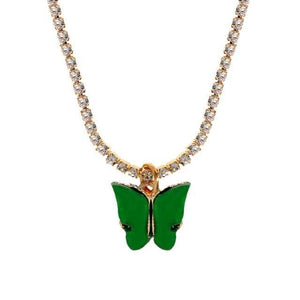 Butterfly necklace - Mirage Shimmer